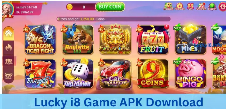 Lucky i8 APK official download link for Android users